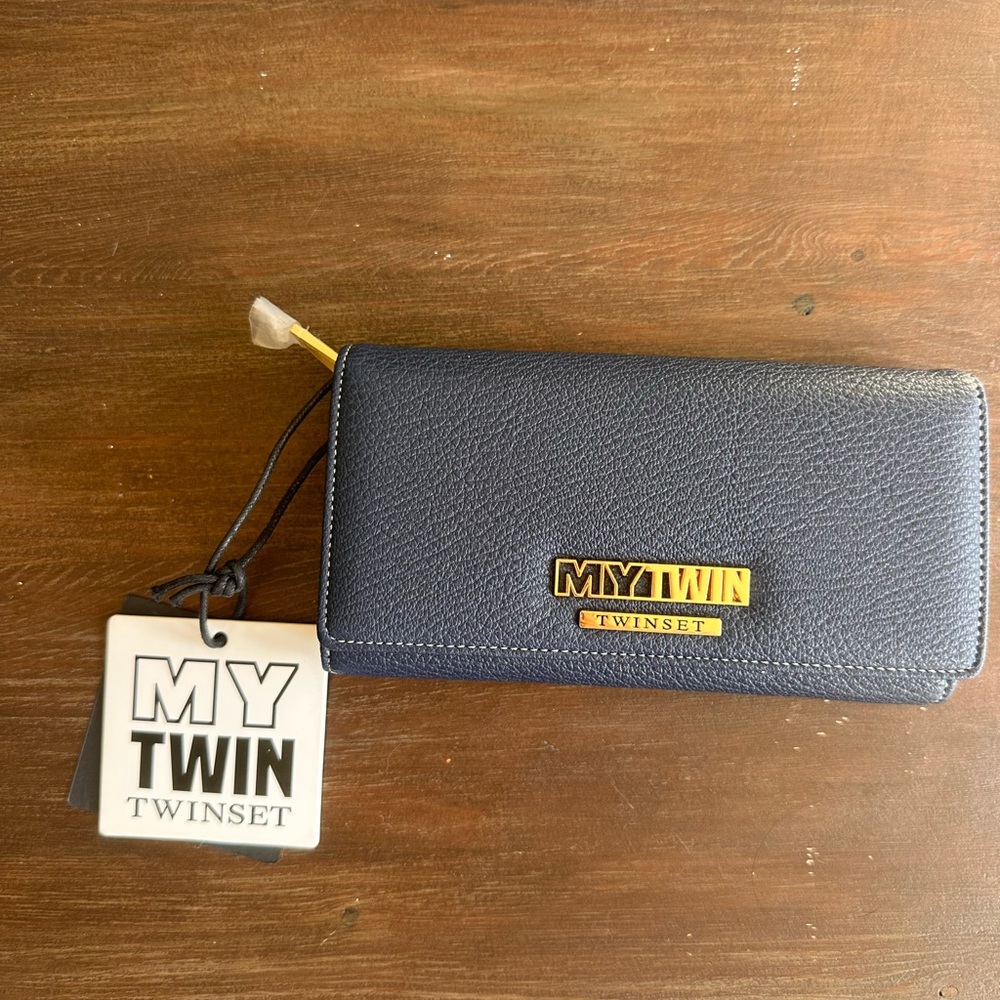 Twin-Set Navy Blue Wallet